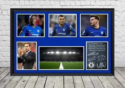 Chelsea FC Signed Photo Print Poster Autographed Football Memorabilia • £7.19