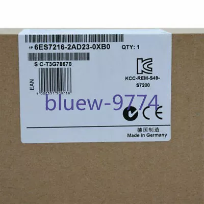 6es7 216-2ad23-0xb0 1pc New Siemens S7-200 Cpu 226 6es7216-2ad23-0xb0 2ad23-0xb0 • $140.41