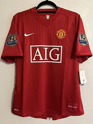 Nike Manchester United Ronaldo 07/08 Home Jersey / Shirt - (Size M) *NWT • $799.95