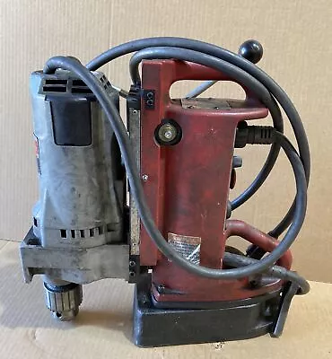 FOR PARTS Milwaukee 4203 Magnetic Drill Press 120V 12.5A 4262-1 Drill Motor 3/4  • $549.99