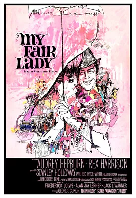My Fair Lady - Movie Poster Print • $32.50