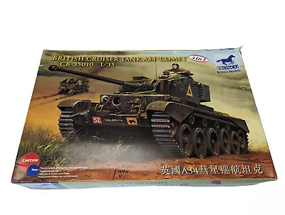 Bronco 1/35 Scale British Cruiser Tank A34 'Comet' CB-35010 - New (Damaged Box) • $25