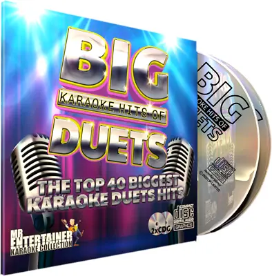 Duets Karaoke. Mr Entertainer Big Karaoke Hits Double CD+G/CDG Disc Set. Party • £12.95