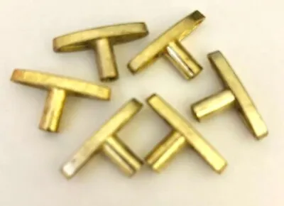 6 Replacement Keys For Sankyo Music Box Movements Brass Size 1/2  Discolored • $4