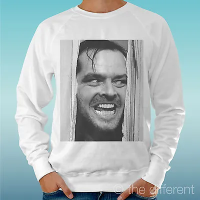 £25.57 • Buy Men's Sweatshirt Light Sweater White   Jack Nicholson Shining   Road To