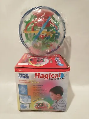 Magic Intellect Ball 100 Barriers 3D Labyrinth Balance Maze Puzzle Toy • $11.80