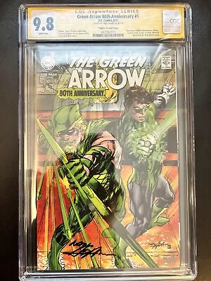 Green Arrow 80th Anniversary #1 Variant 1960's Cover SIGNED By Neal Adams9.8 CGC • $180