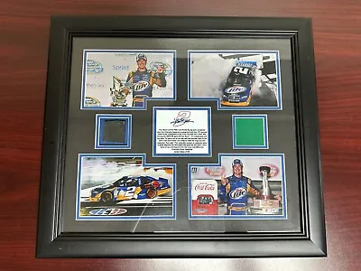 NASCAR Authentic Kurt Busch 2010 Winning Mounted Memories Collage 17x15in • $109.99