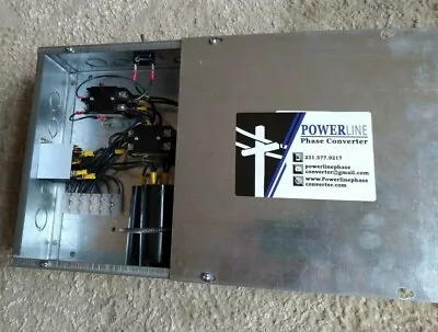 3 HP Rotary Phase Converter Panel  • $240