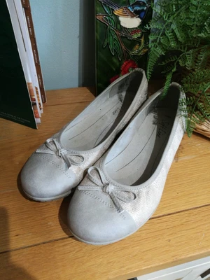 £13 • Buy Jana 'Soft Line' Ladies Flat Slip On Shoes Size 39H