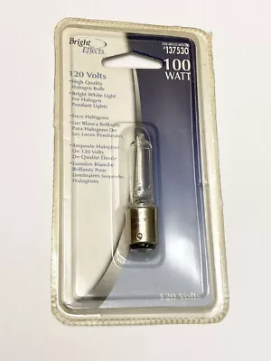 *** Bright DC Bayonet Clear Light BULB 100 Watt 120V BA15d Double Contact*** • $6.99