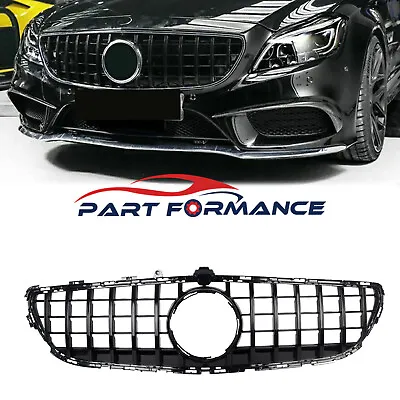 Front Grille For Mercedes Benz W218 CLS CLASS CLS400 CLS500 2015-2018 Black GTR • $65.99