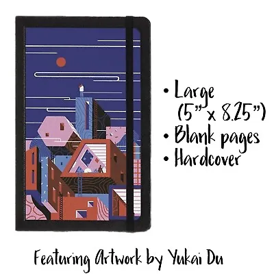 NIB Moleskine Studio Collection Hardcover A5 Notebook Featuring Artist Yukai Du • $15