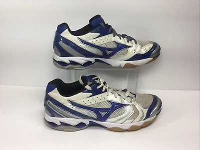 Mizuno 9KV-38625 Wave Bolt 2 Womens Sz 10 Shoes Blue Mesh Volleyball Sneakers • $28.77
