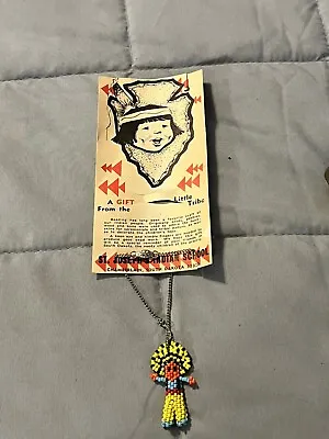 Vintage St Joseph's Indian School Beaded Necklace • $13.95
