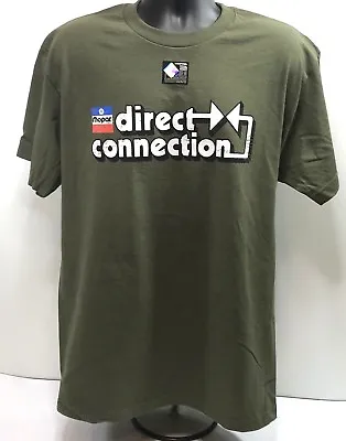 Green T-Shirt W/ Mopar Direct Connection Logo / Emblem (Licensed) • $17.99
