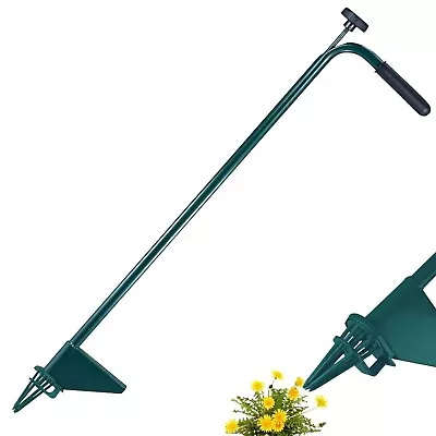 Steel Weed Puller Claw Lawn Weeder Root Remover  Grabber Garden Tool • £21.85