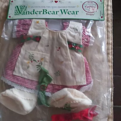 Vintage Muffy VanderBear Wear New England Country Christmas Outfit 1995 • $12