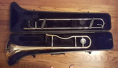 $225 • Buy Trombone Jupiter Student Model JSL-438  Tenor Brass Hard Shell Case Music School