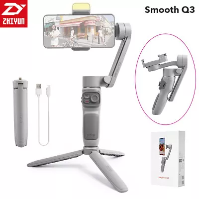 ZHIYUN SMOOTH-Q3 Handheld 3-Axis Smartphone Gimbal Stabilizer For IPhone/Android • £61.99