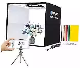  Mini Photo Studio Light Box Photo Shooting Tent Kit Black-25cm Studio Box • $36.44