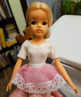 Blonde Sindy Ballerina Poseable Vintage Doll With Original Clothes • $40