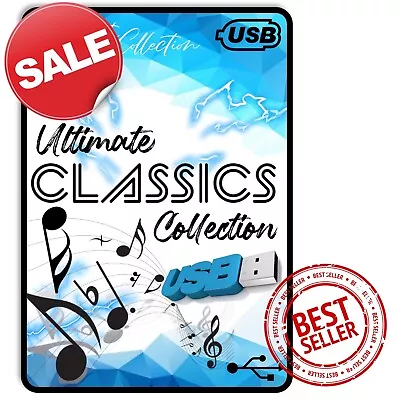 The Ultimate Club Classics Collection -  Over 1700 High Quality MP3s (ON USB) • £14.99