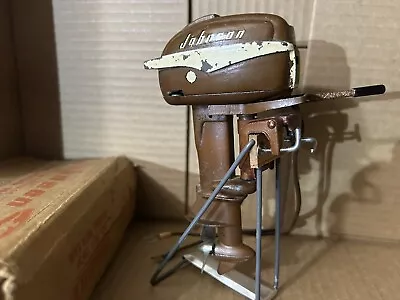 Vintage Johnson 30 Sea Horse Toy Boat Outboard Electric Motor K&O. • $92