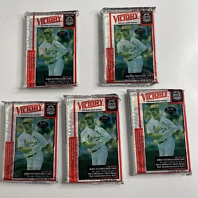 2000 Victory Baseball Upper Deck Pack(5)Sealed Packs Lot. • $15