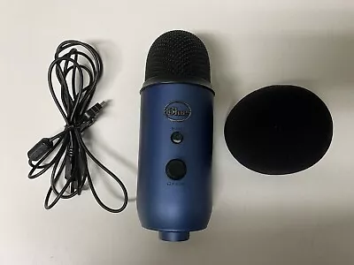 Blue Yeti Professional Multi-Pattern USB Condenser Microphone - Blue (For Parts) • $27.99