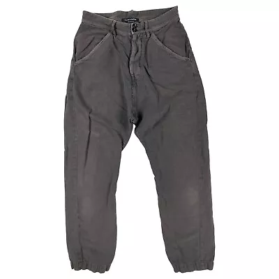 Hannes Roether Mens XS Pants Ankle Length Avant Garde Cotton Linen Victorian • $125