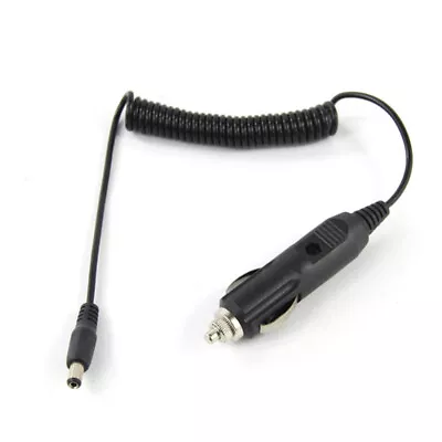 Car Cigarette Lighter Socket Adapter To DC 12V 5.5mm X 2.5mm Plug Spring Cable • £3.59