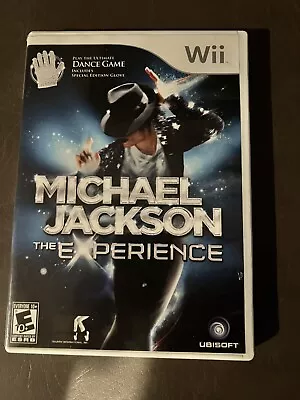 MICHAEL JACKSON THE EXPERIENCE COMPLETE CIB NINTENDO Wii TESTED & WORKS • $17