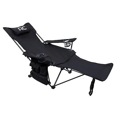 RC Portable Lightweight Folding Camp Chairs 1pk - Outdoor Camping Chair Backrest • $56.27