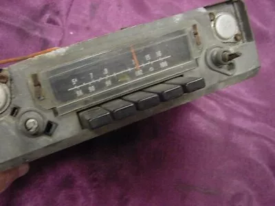 $185 • Buy Mopar Duster / Demon Factory AM/FM Radio For Parts