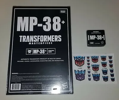 Transformers Masterpiece MP 38+ Burning Convoy W/ Collector Pin Stickers • $169.99