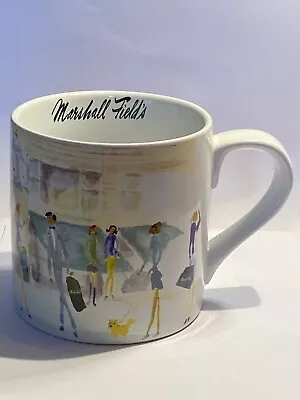 Marshall Field’s Oversized Mug - 2006 - Watercolor Artwork - Chicago • $25