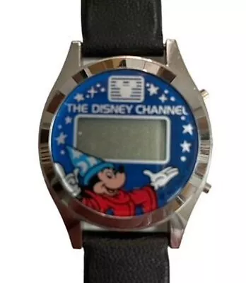 Disney Channel New Mickey Mouse Fantasia Sorcerer Digital Quartz Watch Vintage • $19.99