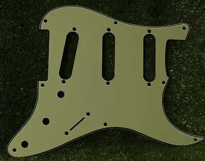 59 57 Pickguard For Fender Strat Wide Bevel 8 Holes V2 - Mint Green • $29.69