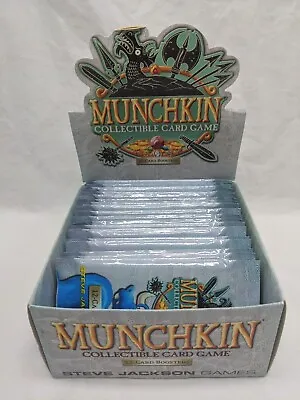 Lot Of (23) 1st Edition Base Set Munchkin Collectible Card Game Booster Packs • $35