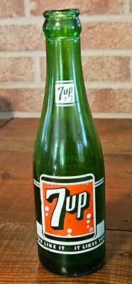 Vintage 1957 7 Up Soda Bottle From Meridian Mississippi  • $8