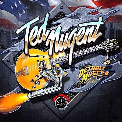   TED Nugent Detroit Muscle   POSTER Album Cover • $45.99