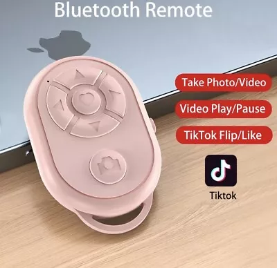 Bluetooth Remote Control Photos Scroll Videos Page Turner Samsung Android Oppo • $12