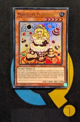 GFTP-EN080 Madolche Puddingcess Ultra Rare 1st Edition YuGiOh TCG Card • £1.60