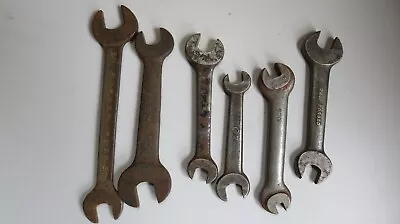 Ford Style Drop Forged Model T/ A/Tractor  Open End Wrenches Lot Of 6 • $19.95