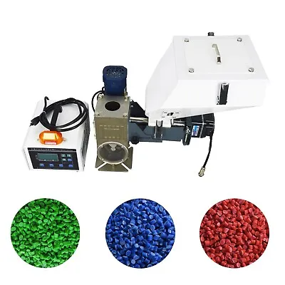 Color Masterbatch Screw Metering Mixer Plastic Particles Blender Automatic 110V • $1489.48