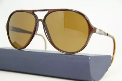 Vintage Vuarnet 174 Brown Sunglasses Pilot Cable Hook PX5000 Brown Lens • $127.20