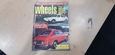 Wheels Magazine Mar 1969 Rover 2000tc  Datsun 1000  Mini Fiat 850  Peugeot • $15