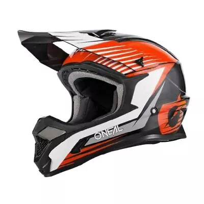 ONEAL23 1 Series Stream Black/Orange Youth Helmet • $119.95