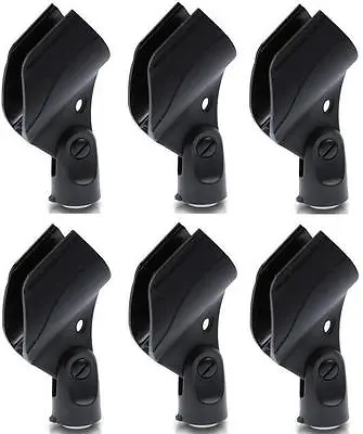 6 X D905 Microphone Clamp Clip For Transmitter Wireless Microphones Microphone Holder • £22.39